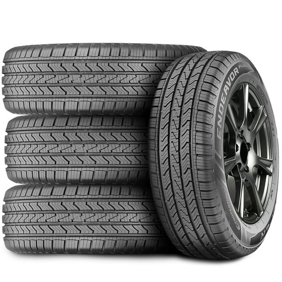 Set of 4 Cooper Endeavor Plus 235/65R17 104H a/s All Season Tires