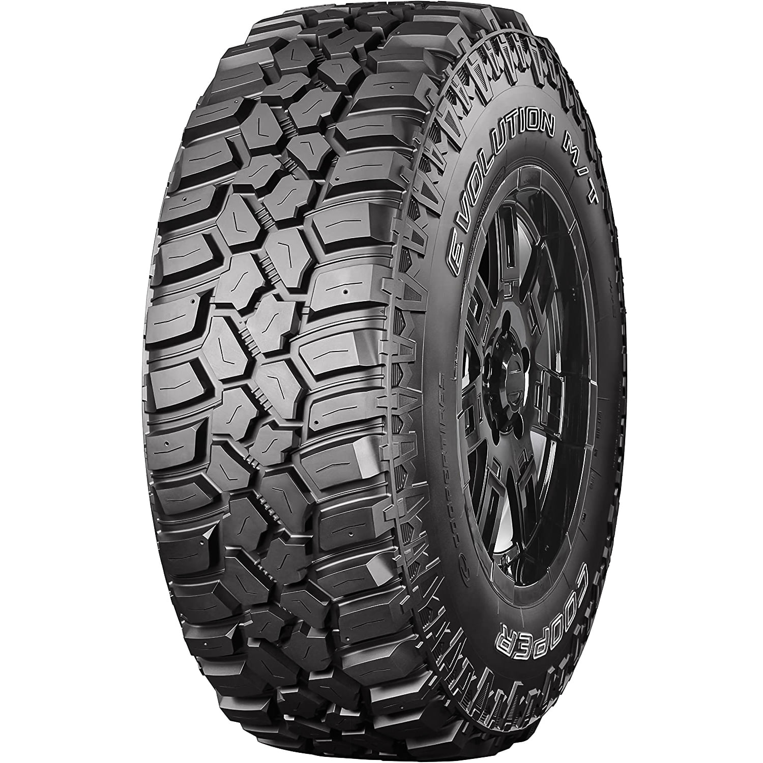 Set of 4 Cooper Evolution M/T 33X12.50R15 108Q C 6 Ply mud Light Truck Tires