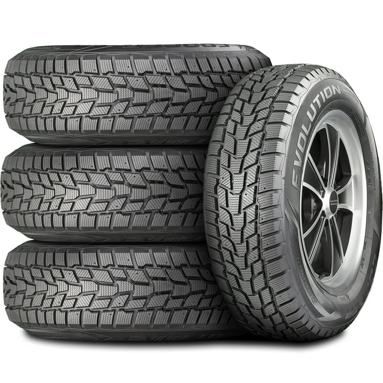 Set of 4 (FOUR) Cooper Evolution Winter 215/65R16 98T Snow Tires