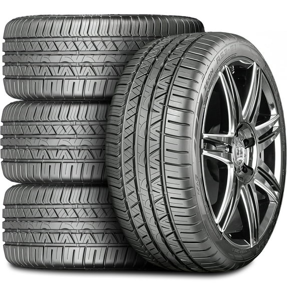 Set of 4 (FOUR) Cooper Zeon RS3-G1 255/45R20 101W A/S High Performance Tires Fits: 2018 Audi Q5 Prestige, 2006-10 Jeep Grand Cherokee SRT8