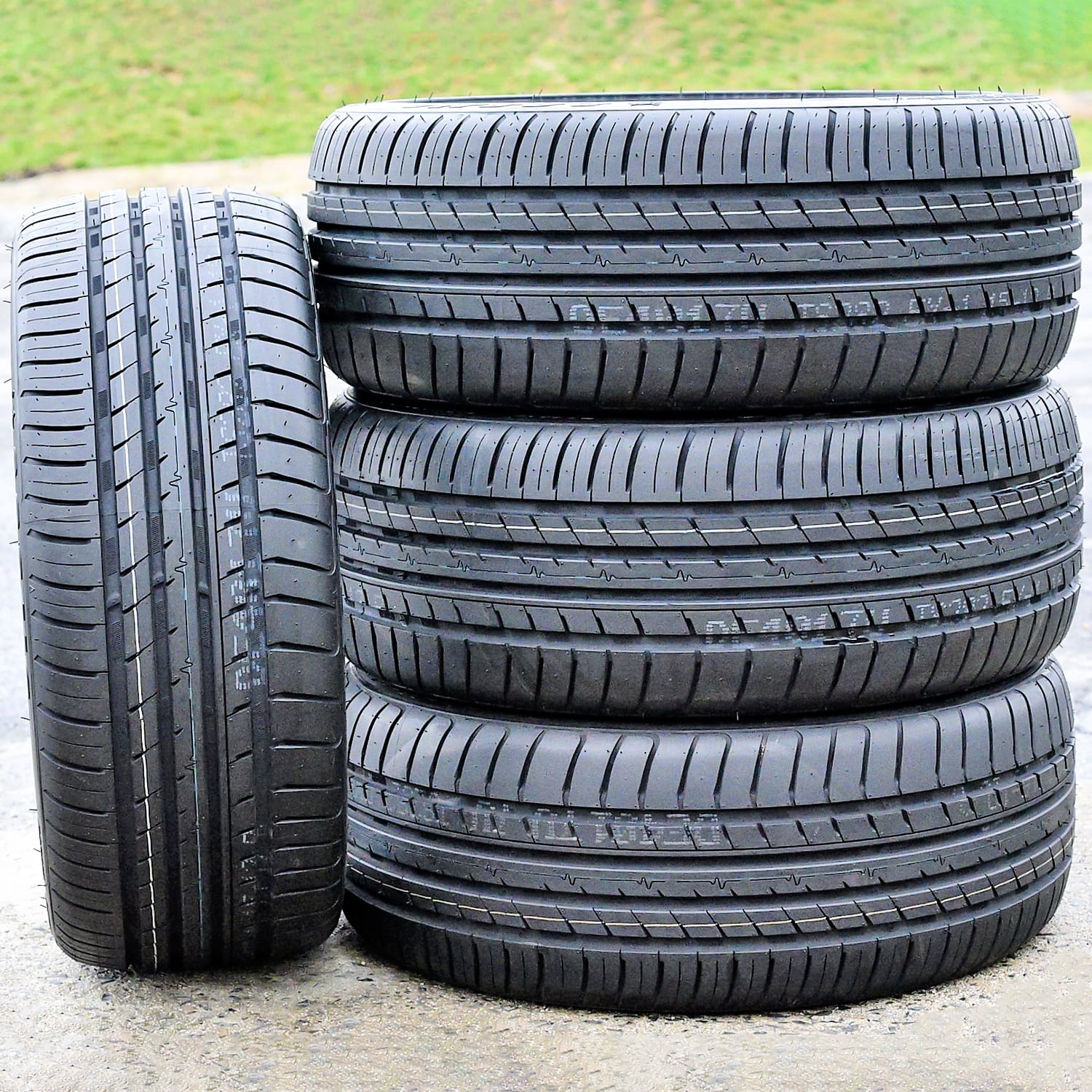 (FOUR) Cosmo MuchoMacho 215/40R17 ZR 87W XL A/S High Performance Tires Fits: 2013 Mini Cooper John Cooper Works GP, 2004-05 Acura NSX Base