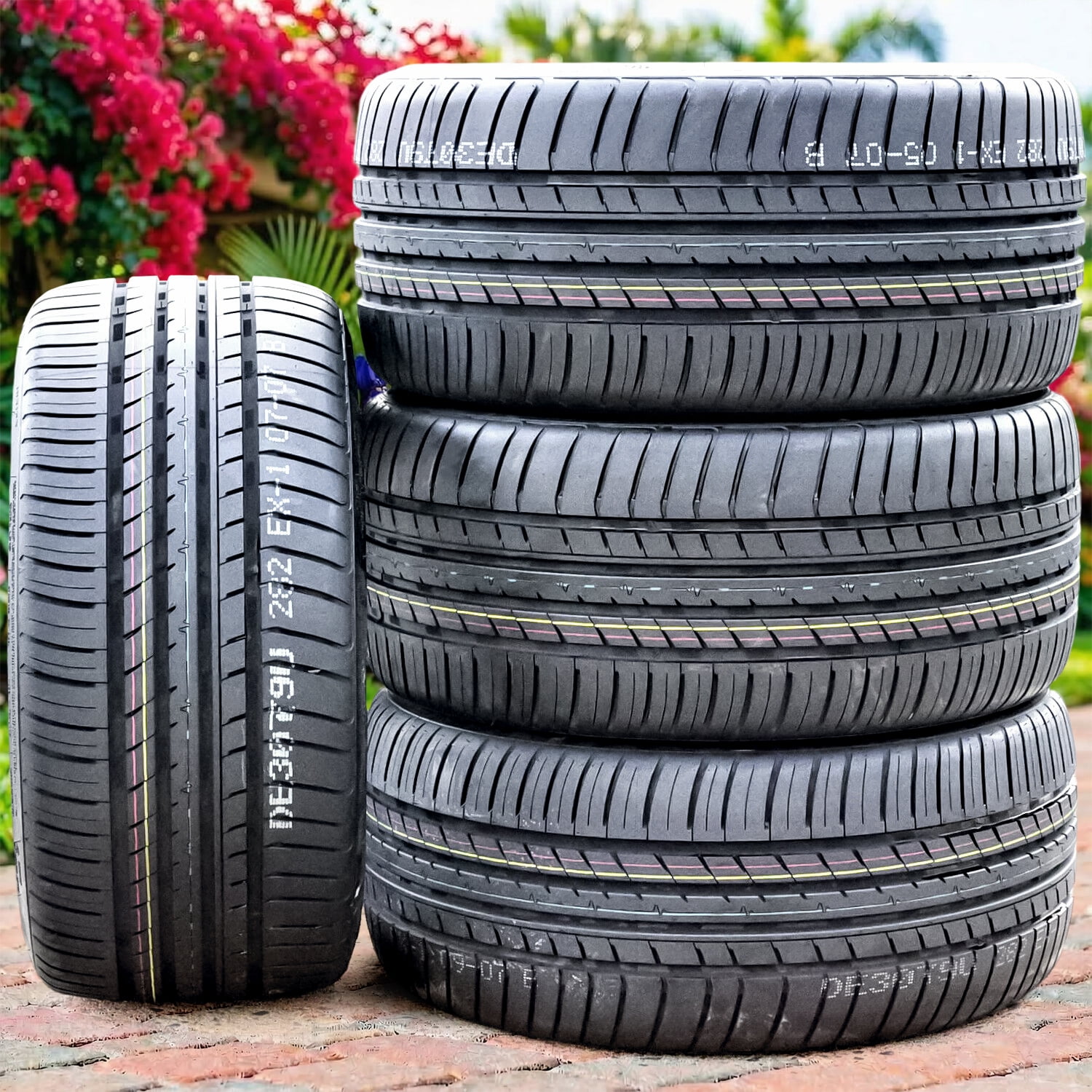 (FOUR) Cosmo MuchoMacho 245/35R19 ZR 93Y XL A/S Performance Tires Fits: 2010-16 Mercedes-Benz E350 Base, 2018 Audi A4 Quattro Technik