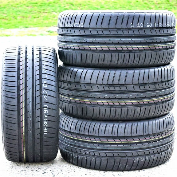 Set of 4 (FOUR) Cosmo MuchoMacho 255/35R19 ZR 96Y XL All Season Performance Tires Fits: 2013 Audi A4 Quattro Premium Plus, 2009-14 Audi A4 Base