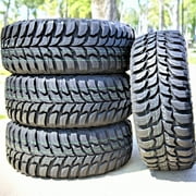 Set of 4 (FOUR) Crosswind M/T LT 275/70R18 Load E (10 Ply) MT Mud Tires