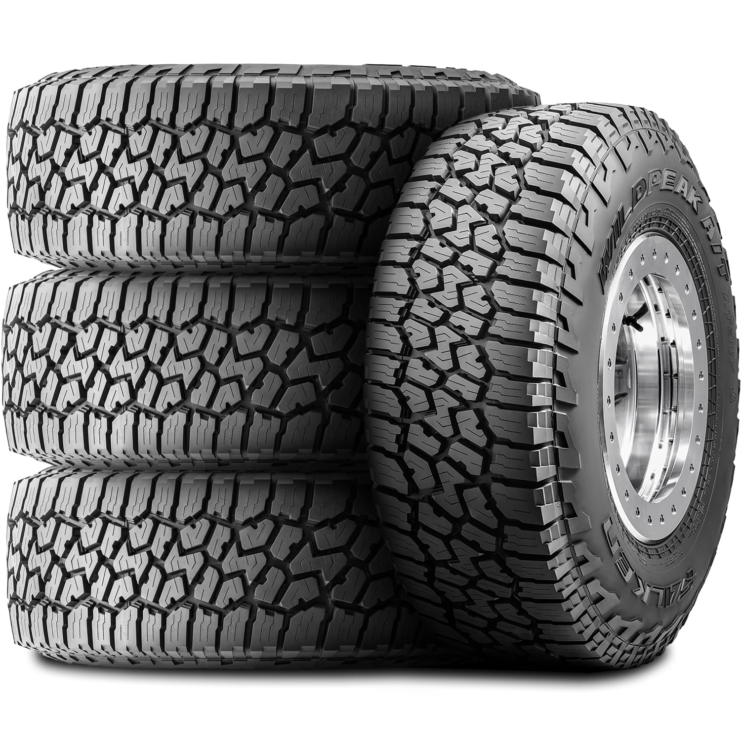 Set of 4 (FOUR) Falken Wildpeak A/T3W LT 265/70R17 121/118S E (10 Ply) AT All Terrain Tires