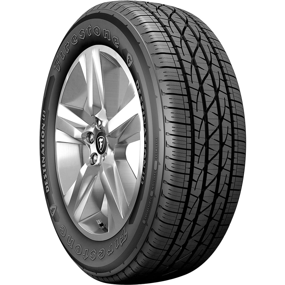 Set of 4 (FOUR) Firestone Destination LE3 275/60R20 115H A/S All Season Tires Fits: 2016 Ram 1500 HFE, 2021-22 Ram 1500 Limited Longhorn