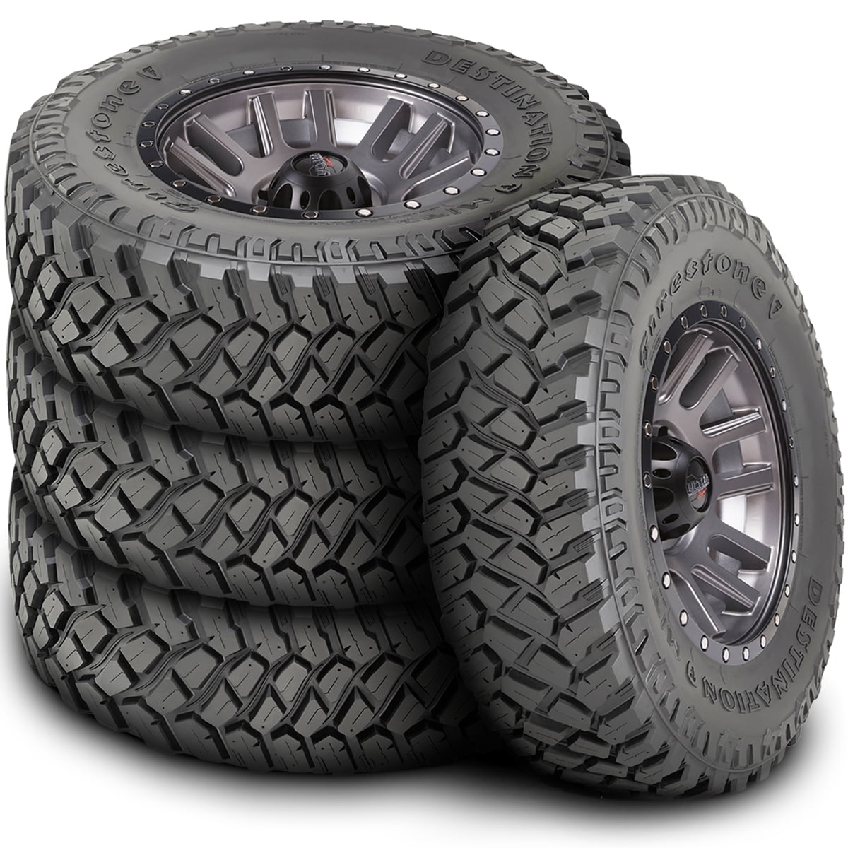 Set of 4 (FOUR) Firestone Destination M/T2 LT 275/65R20 Load E 10 Ply ...