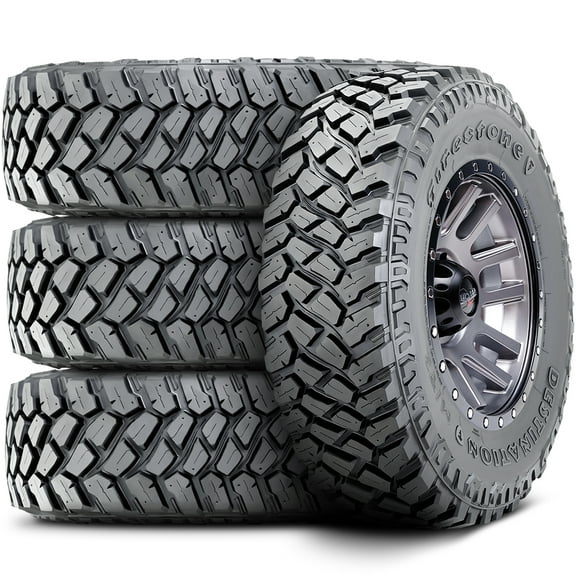 Set of 4 Firestone Destination M/T2 275/65R20 126/123Q E 10 Ply mud Light Truck Tires