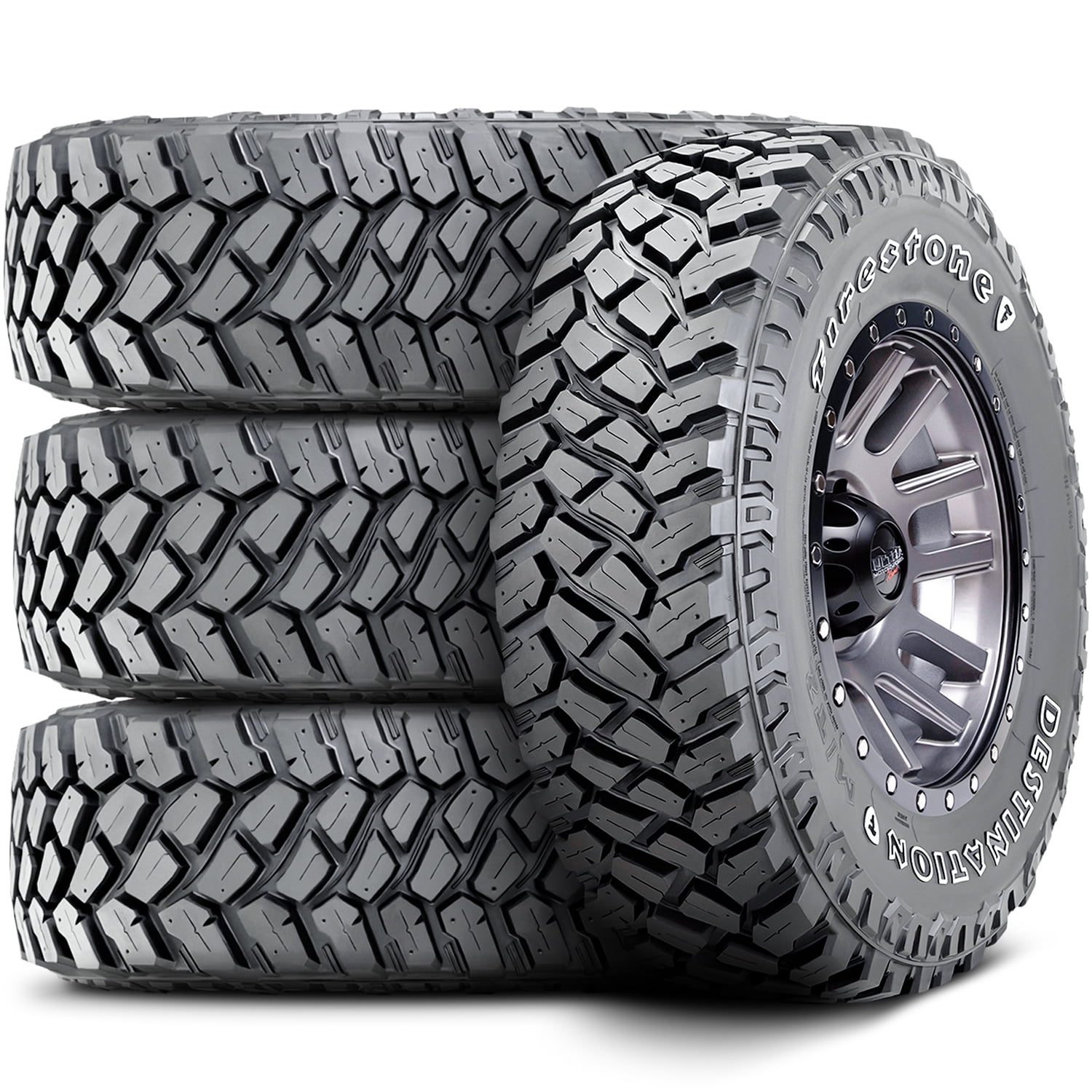 Set of 4 (FOUR) Firestone Destination M/T2 LT 275/70R18 Load E 10