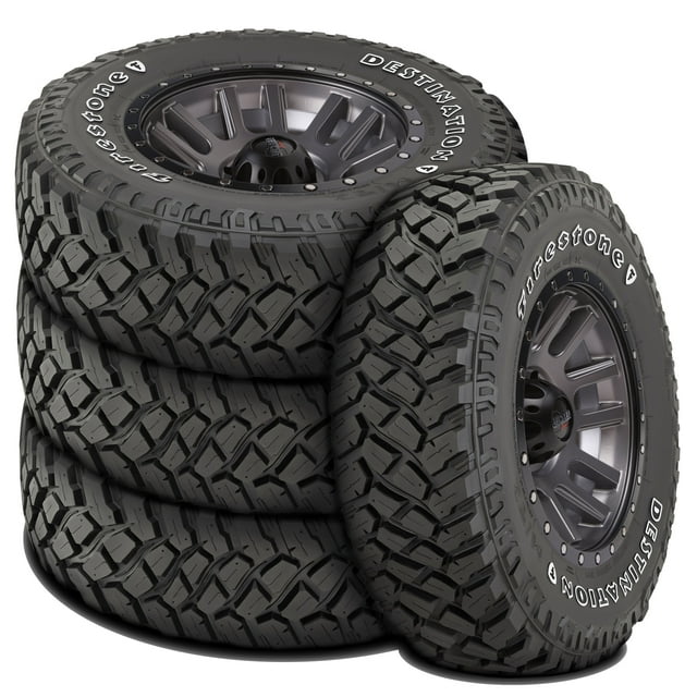 Firestone Destination M/T2 LT 285/75R16 Load E 10 Ply MT Mud Tire Set ...
