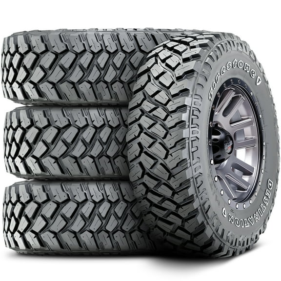 Set of 4 Firestone Destination M/T2 31X10.50R15 109Q C 6 Ply mud Light Truck Tires