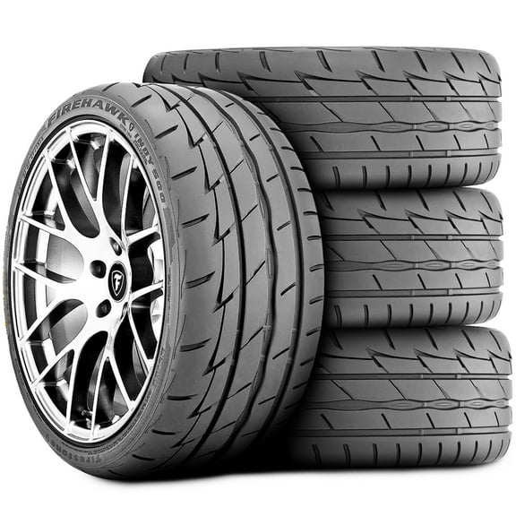 Set of 4 Firestone Firehawk Indy 500 195/55R16 87W High Performance Summer Tires
