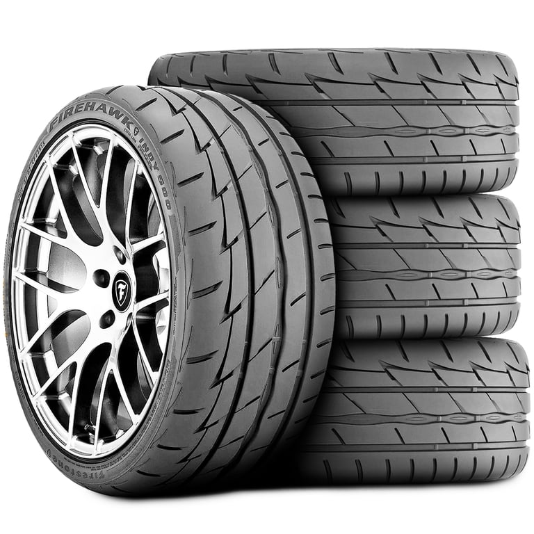Firestone Firehawk Indy 500, Set of 4 Performance Tires, 195 Firestone Firehawk Indy 500, Set of 4 Performance Tires, 195