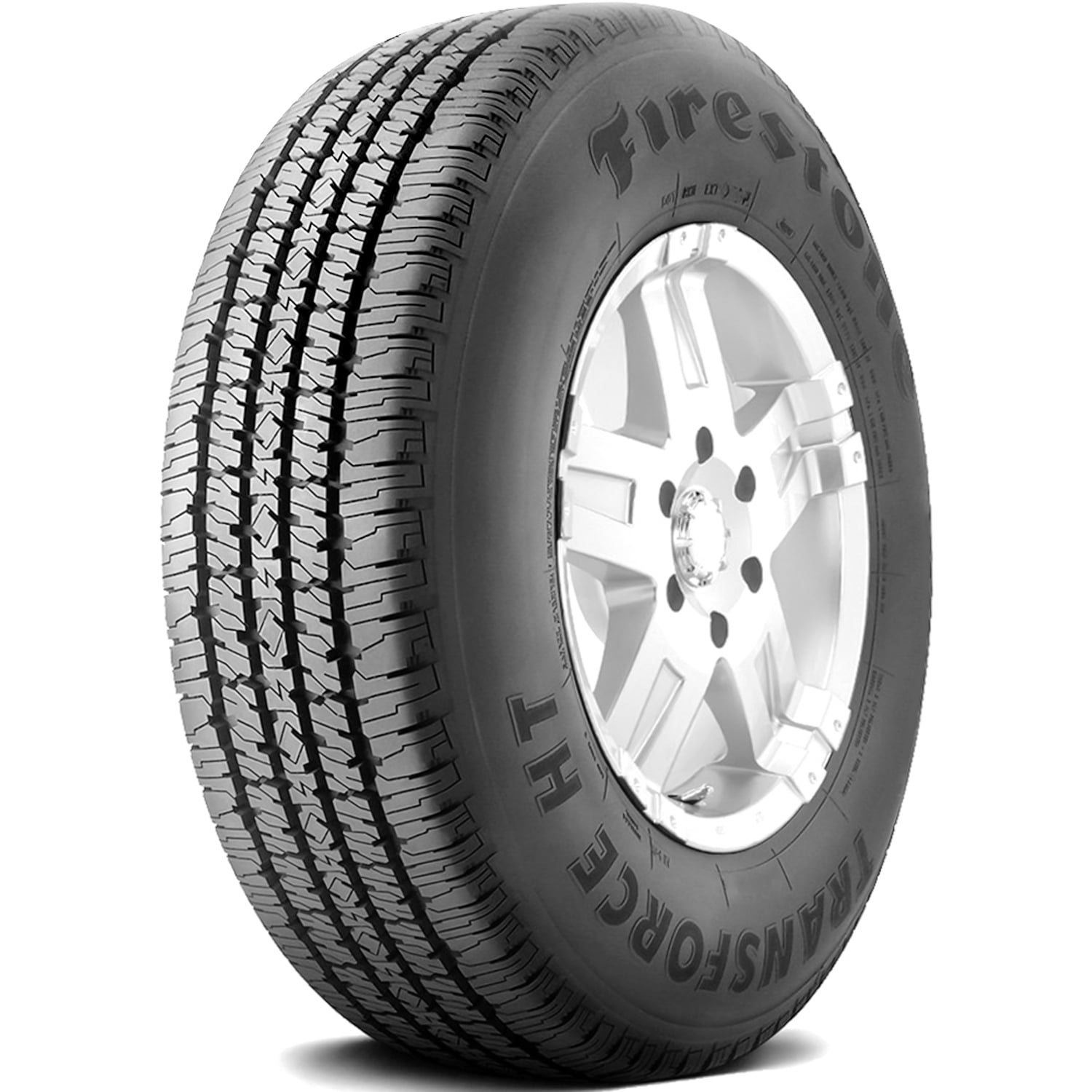 Set of 4 Firestone Transforce HT LT275/70R18 275/70R18 125/122S E 10 Ply Light Truck Tires