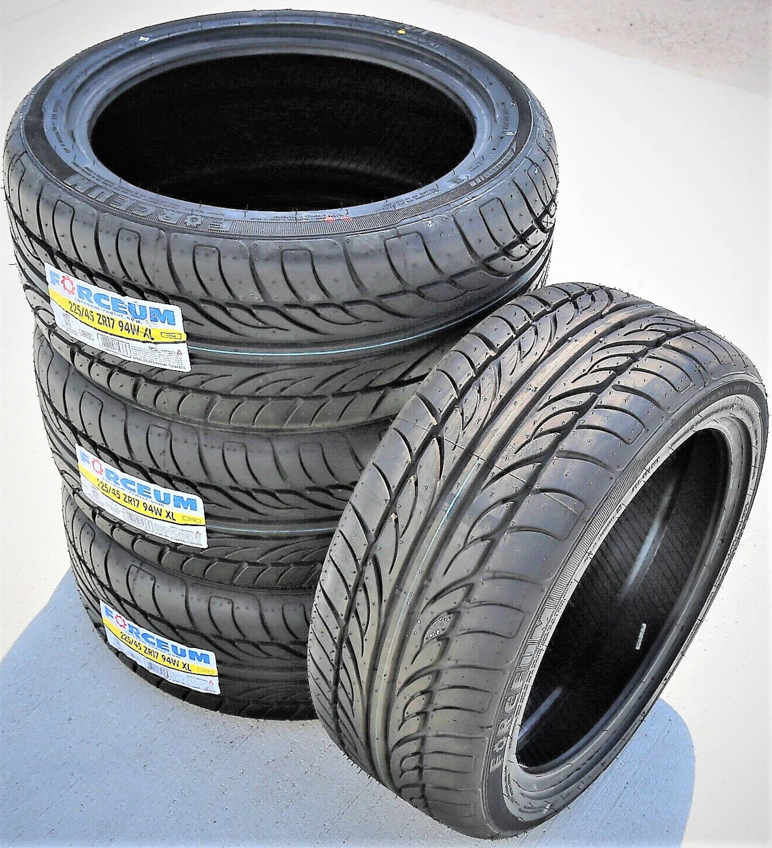  2024年おすすめのアイテム満載 Tires, Performance Hena Forceum Set Fits 225/45R17, 4, of タイヤ・ホイール