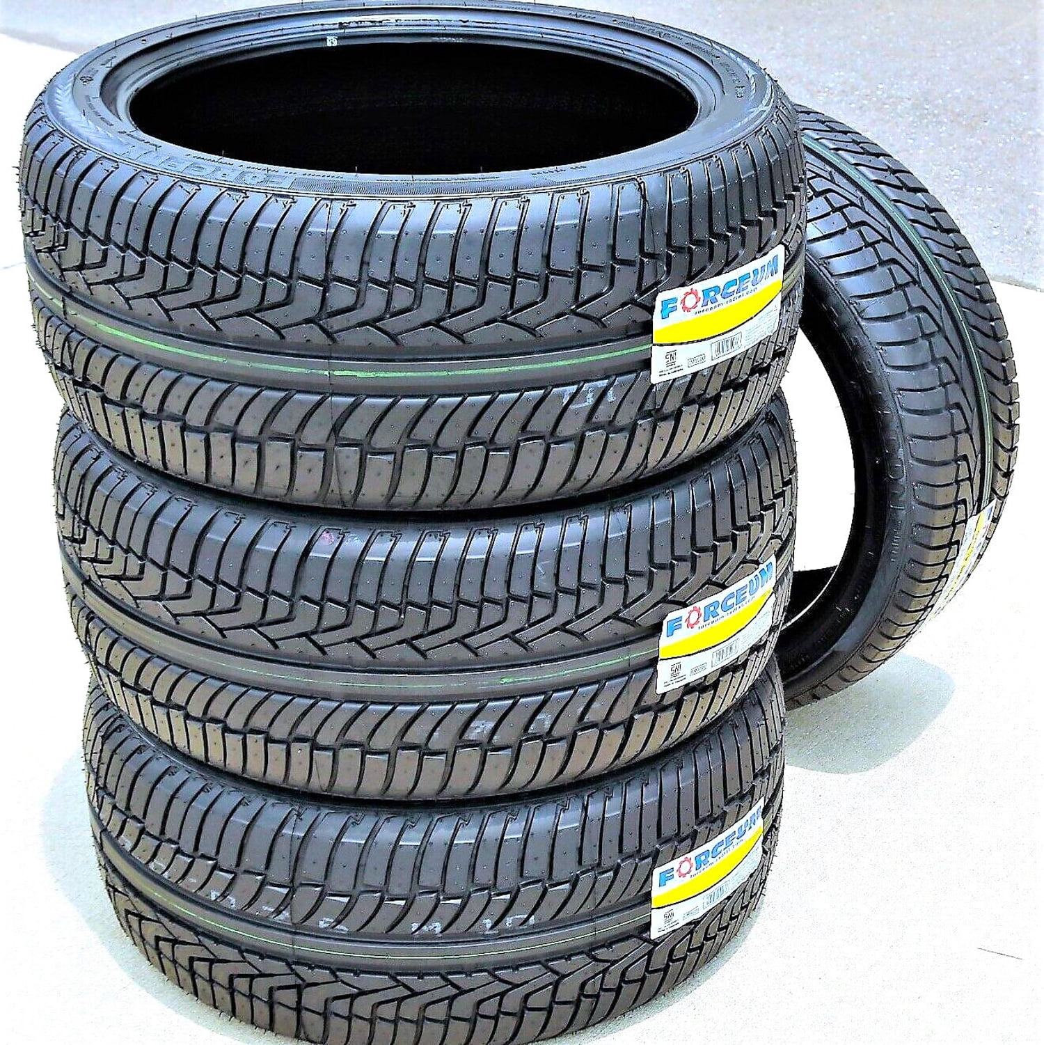 (FOUR) Forceum Heptagon SUV 255/55R18 109V XL A/S Performance Tires Fits: 2014-15 BMW X5 sDrive35i, 2011-13 BMW X5 xDrive35d