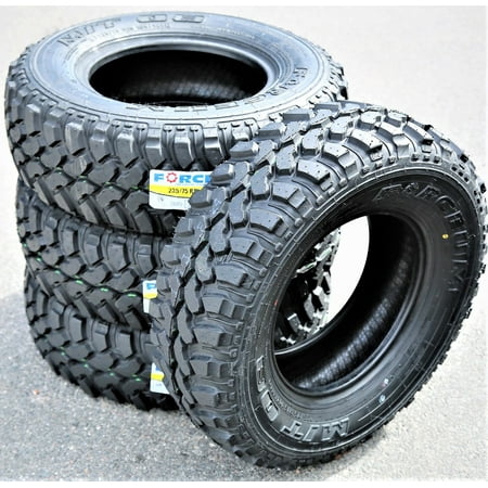 Forceum Set of 4 Forceum M/T 08 235/75R15 104/101Q C 6 Ply mud Light Truck Tires Sansujyuku sansujyuku.com