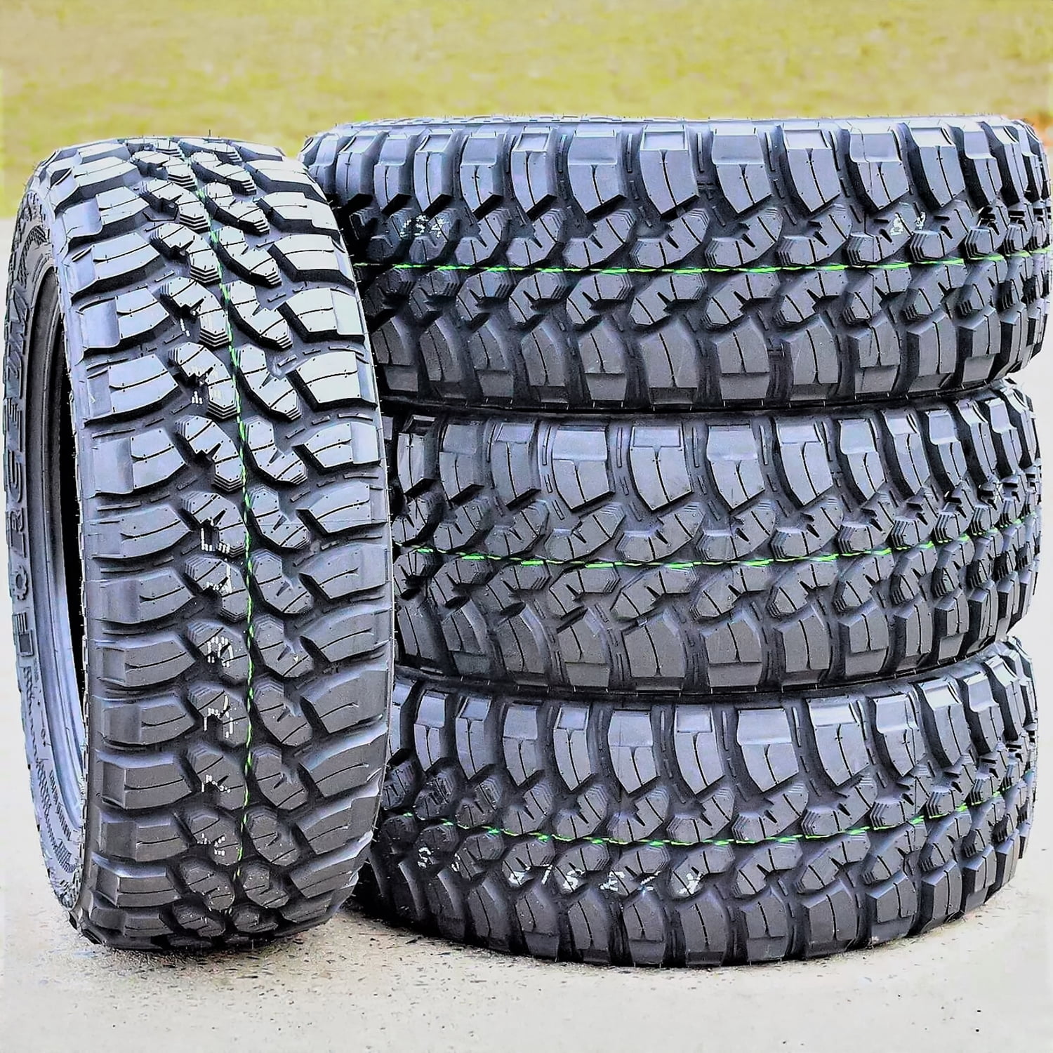 Set of 4 (FOUR) Forceum M/T 08 Plus LT 235/75R15 Load C (6 Ply) MT Mud Tires