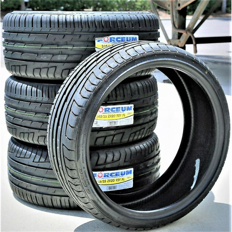 Hilcrhyme 10th ANNIVERSARY SPE… 6-1017-8 Forceum Octa High Performance Tires Set of 4, 245/35R20 ZR