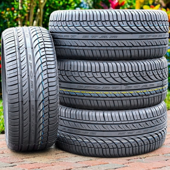 Set of 4 Fullway HP108 255/45ZR18 255/45R18 103W XL High Performance a/s All Season Tires