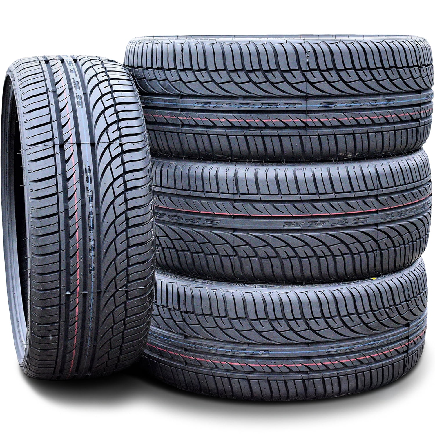 Fullway HP108 275/40ZR22 107Y Extra Load High Performance All-Season Sport Utility Vehicle Set of 4 Tires