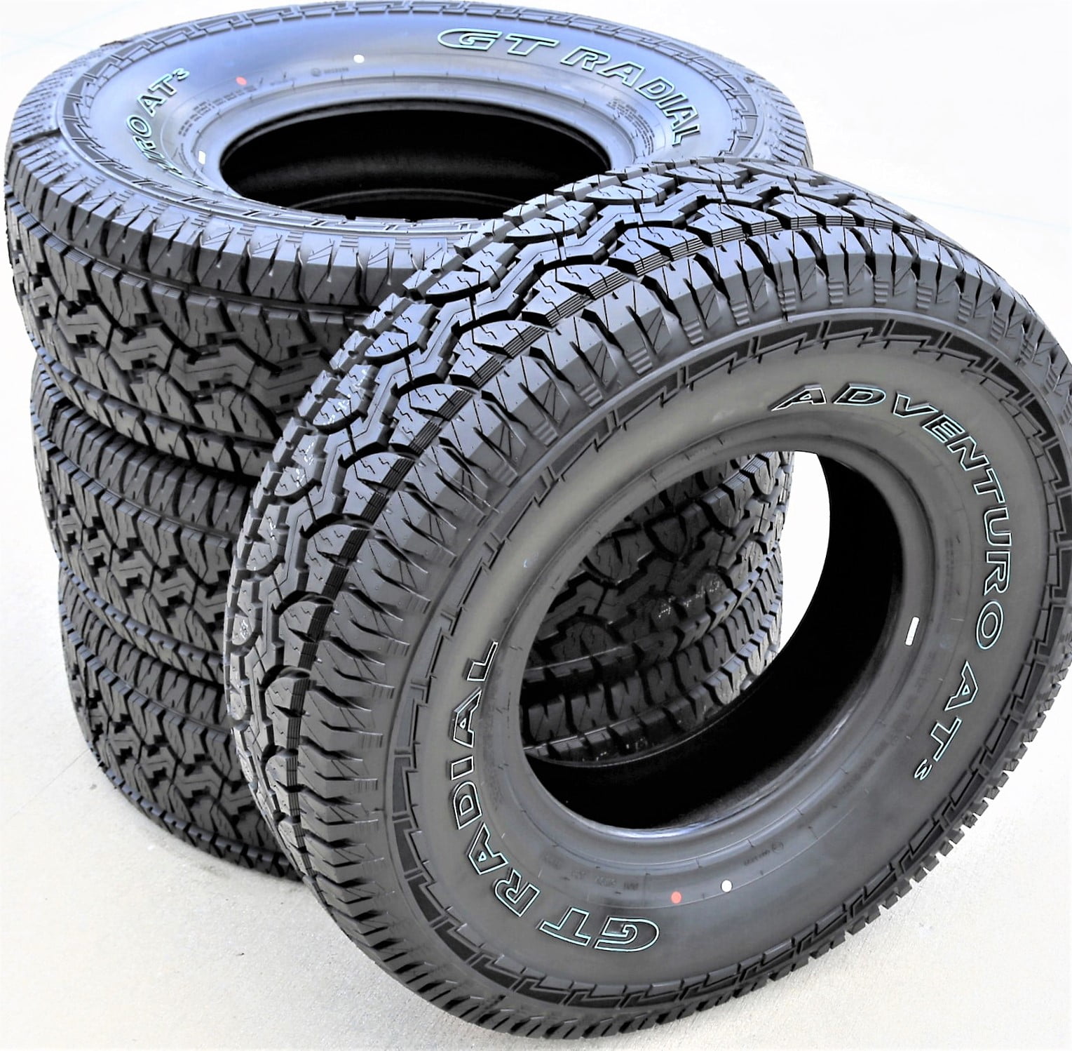 Set of 4 (FOUR) GT Radial Adventuro AT3 265/65R17 112T A/T All Terrain Tires Fits: 2005-15 Toyota Tacoma Pre Runner, 2000-06 Toyota Tundra Limited