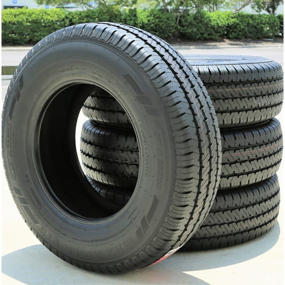 Set of 4 GT Radial Maxmiler Pro 235/65R16 121/119R E 10 Ply Van Commercial Tires