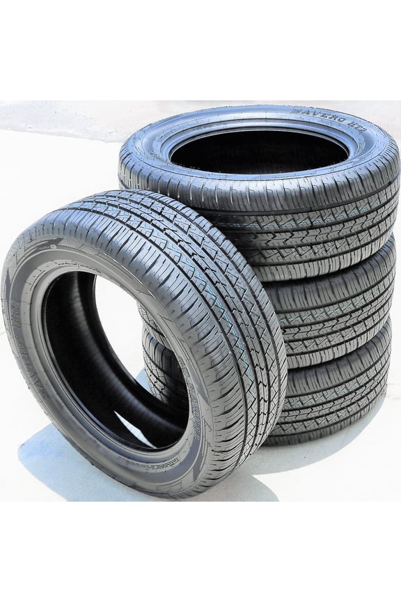Set of 4 (FOUR) GT Radial Savero HT2 235/65R17 103T A/S All Season Tires Fits: 2010-17 Honda Odyssey EX-L, 2004 Jeep Grand Cherokee Overland