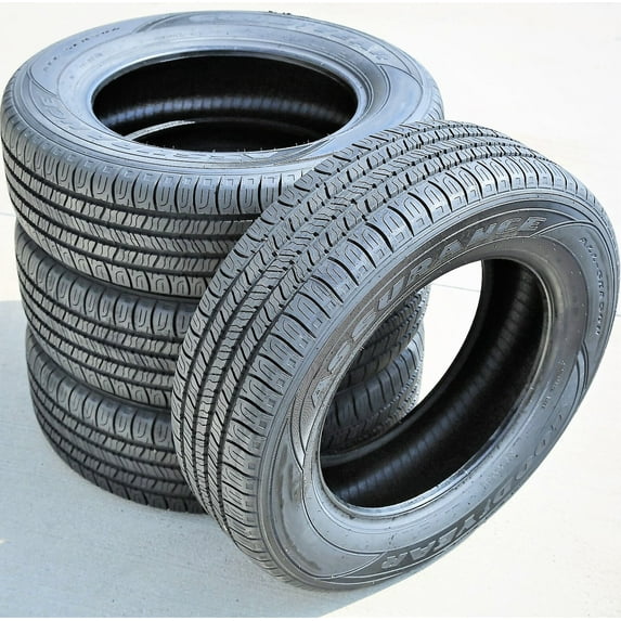 Set of 4 (FOUR) Goodyear Assurance All-Season 185/60R15 84T AS All Season A/S Tires Fits: 2004-06 Scion xB Base, 2004-06 Scion xA Base