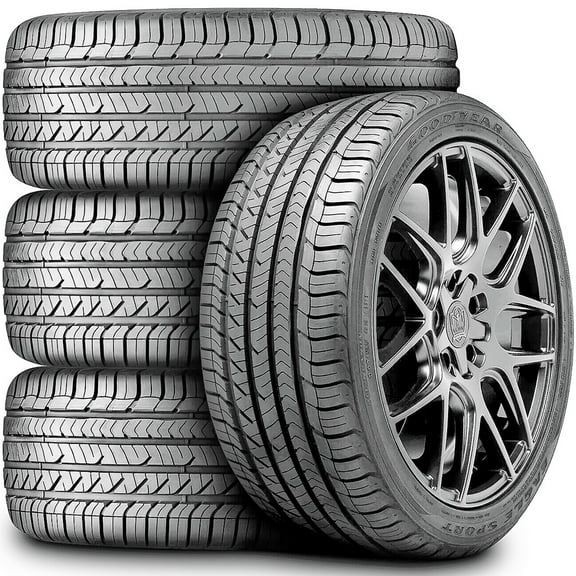 Set of 4 (FOUR) Goodyear Eagle Sport All-Season 275/40R20 106W XL A/S Performance Tires Fits: 2014-15 BMW X5 sDrive35i, 2011-13 BMW X5 xDrive35d