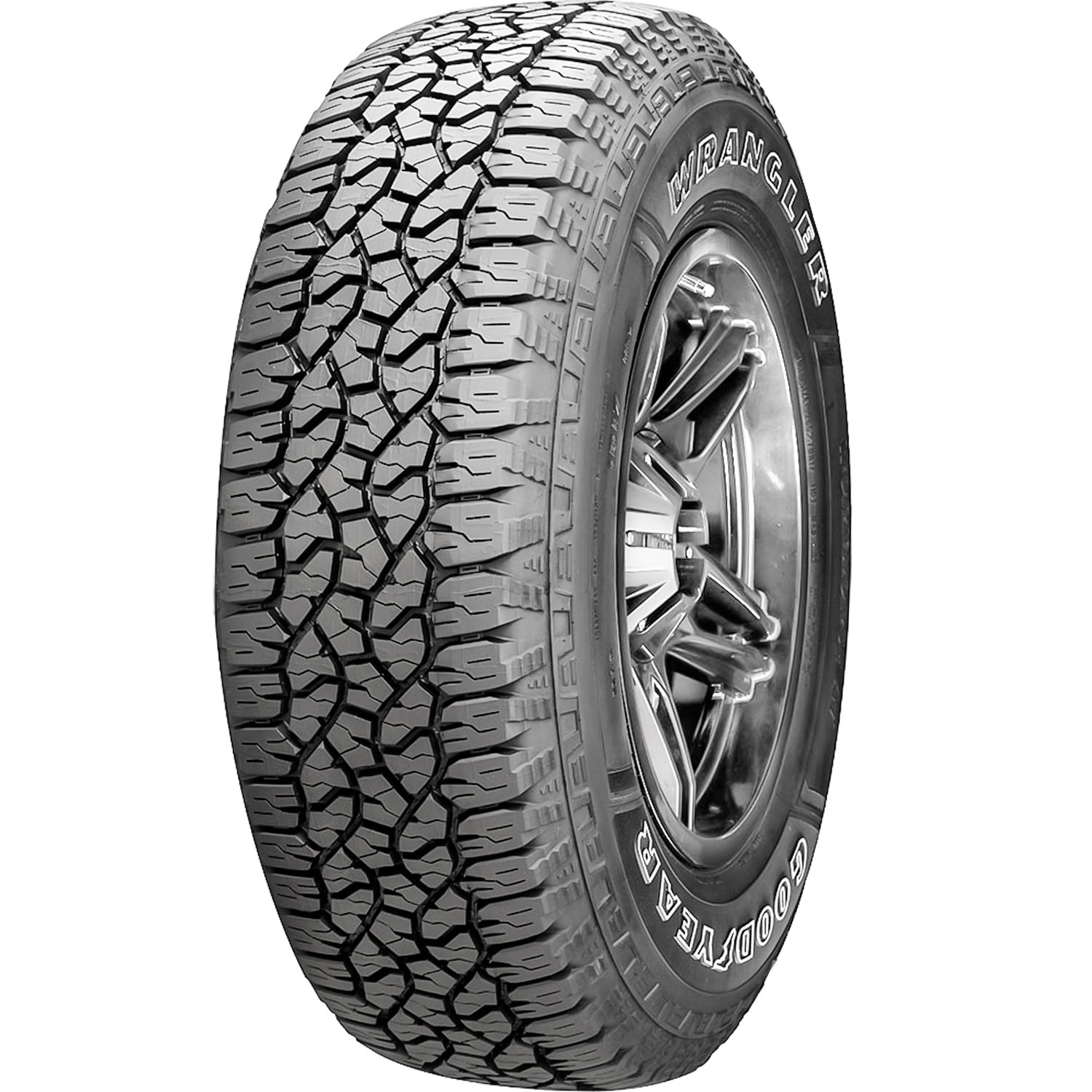 Set of 4 (FOUR) Goodyear Wrangler Workhorse AT 265/70R16 112T A/T All Terrain Tires Fits: 2015 Toyota Tacoma TRD Pro, 2000-06 Toyota Tundra SR5