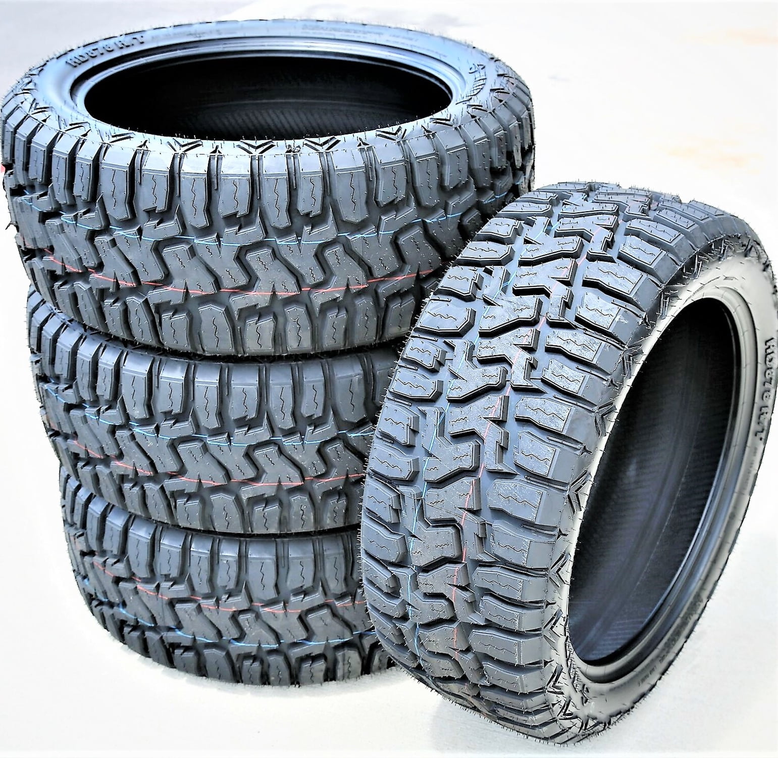 Haida HD878 R/T LT 33X12.50R22 Set of 4 Rugged Terrain Tires