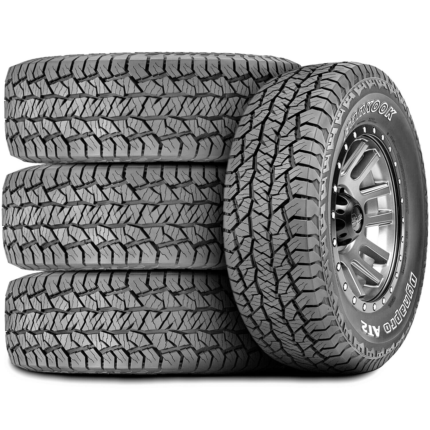 Set of 4 (FOUR) Hankook Dynapro AT2 235/65R17 104T A/T All Terrain