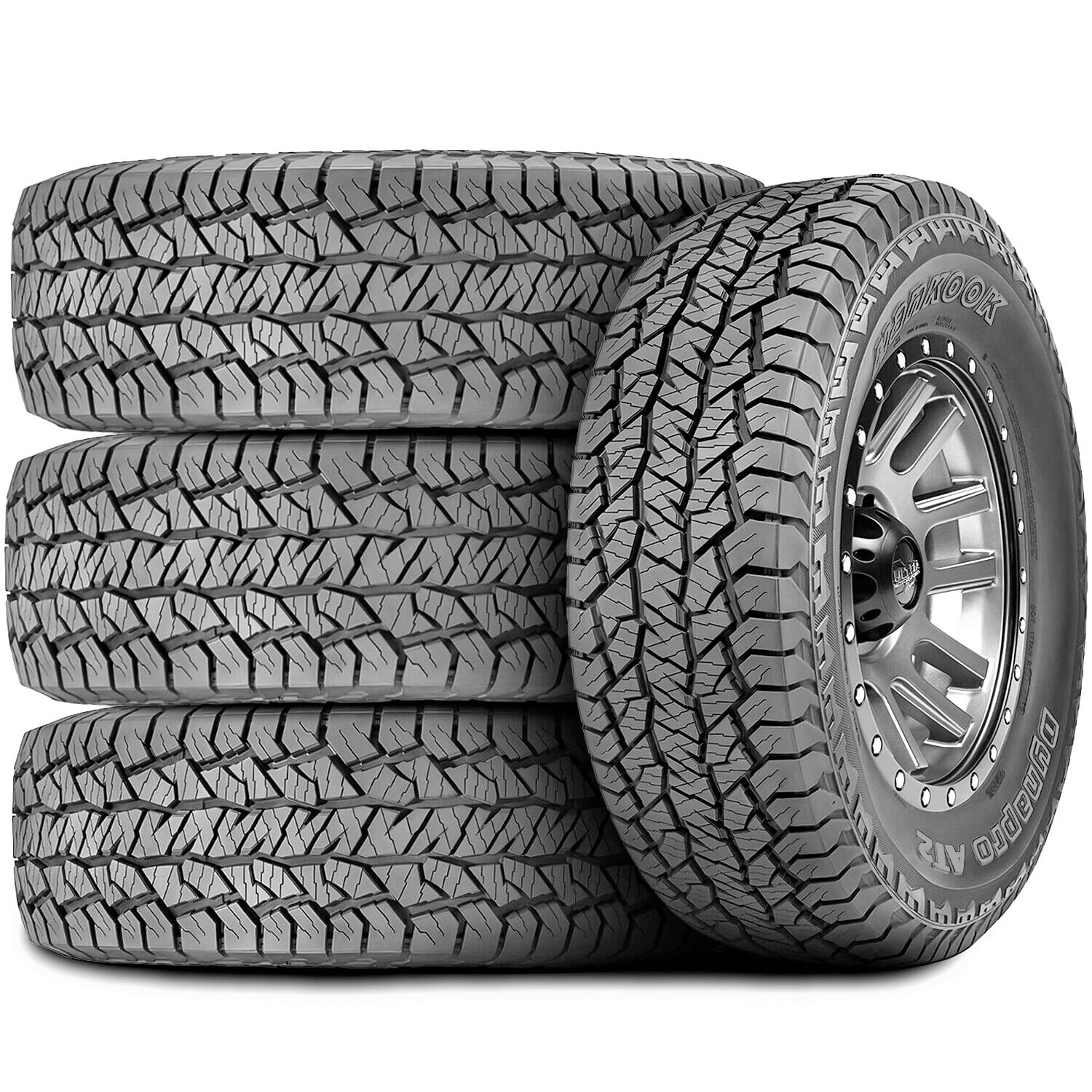 Set of 4 (FOUR) Hankook Dynapro AT2 LT 295/65R20 Load E 10 Ply AT A/T