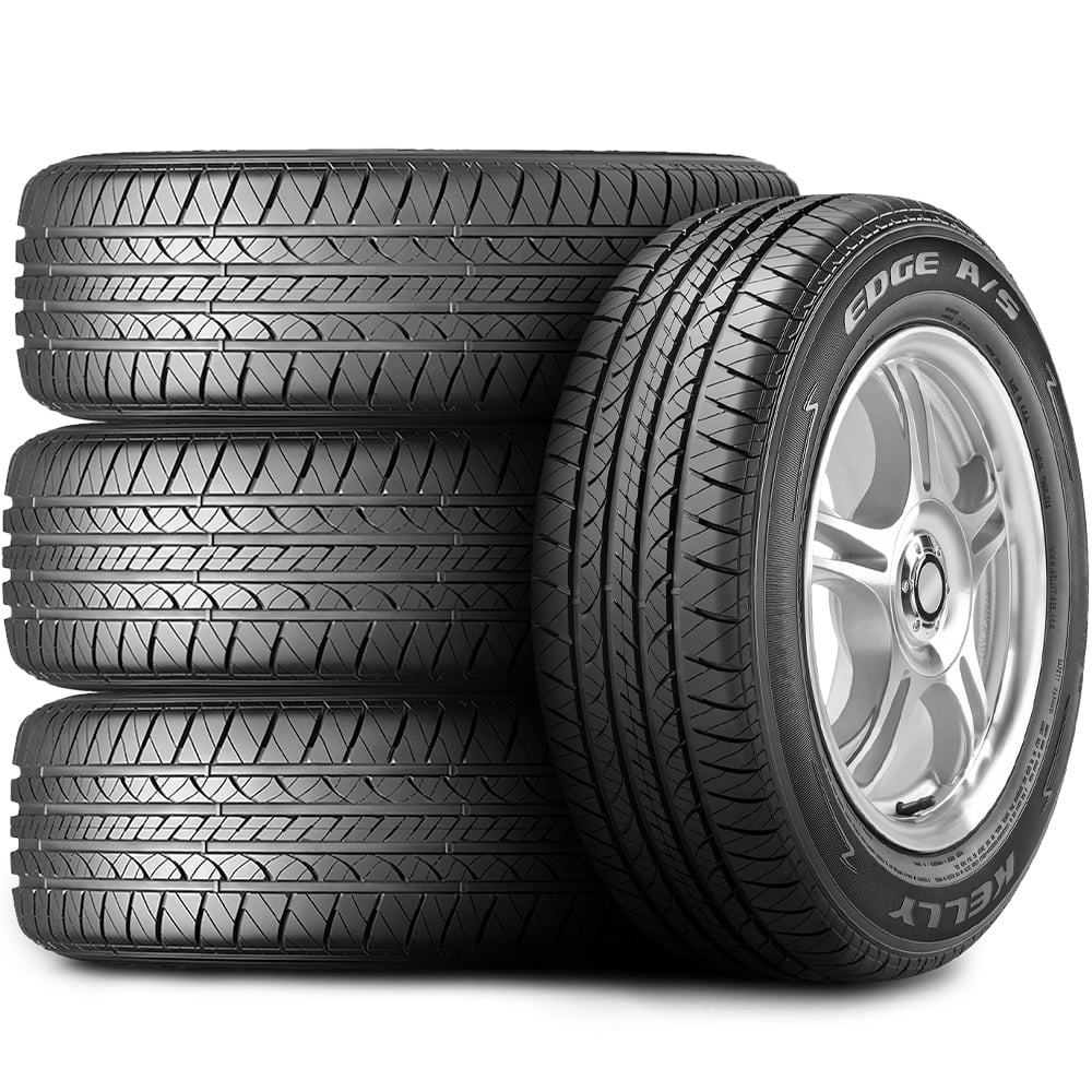 Set of 4 (FOUR) Kelly Edge A/S 225/65R17 102H AS All Season Tires Fits: 2018-23 Chevrolet Equinox LT, 2015-17 Subaru Outback 3.6R Touring