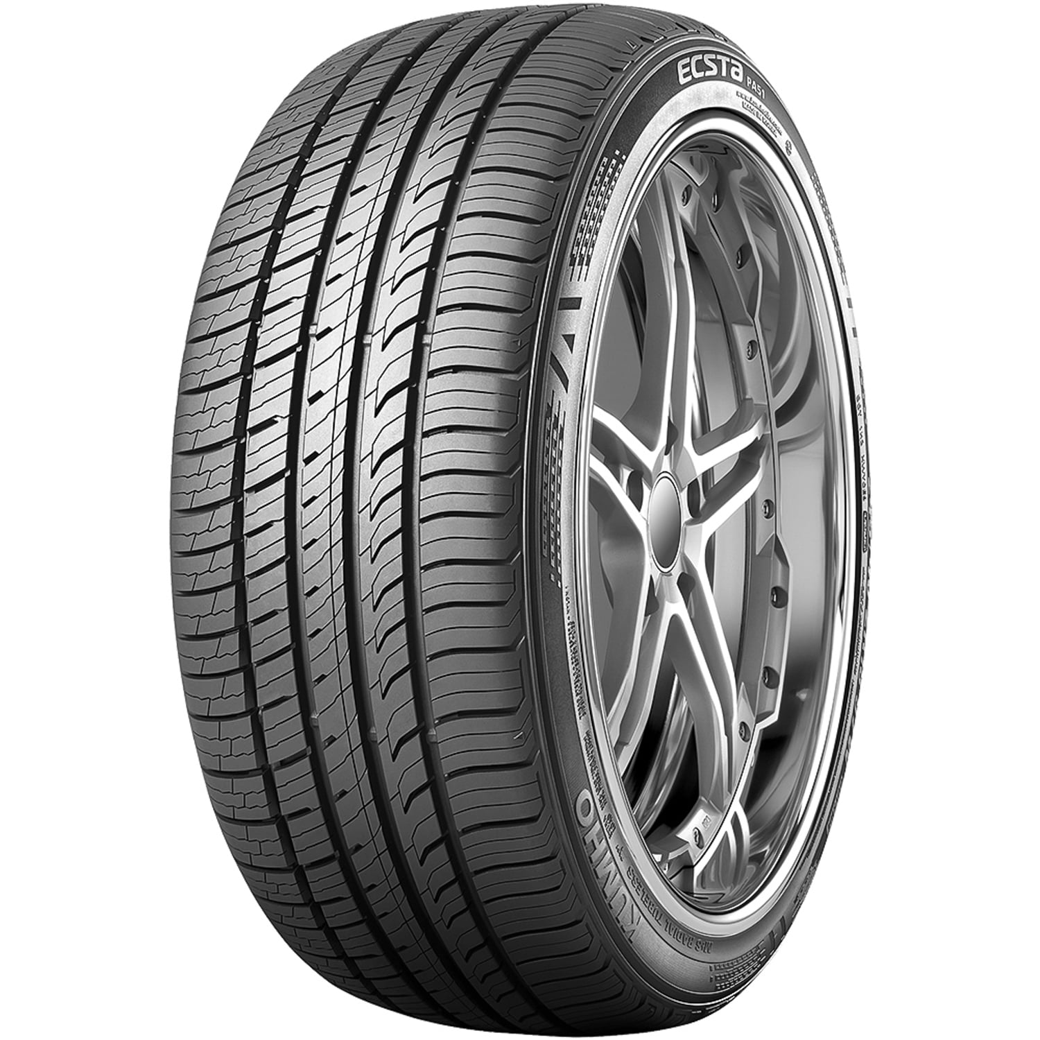 Set of 4 Kumho Ecsta PA51 255/40R17 94W High Performance a/s All Season Tires