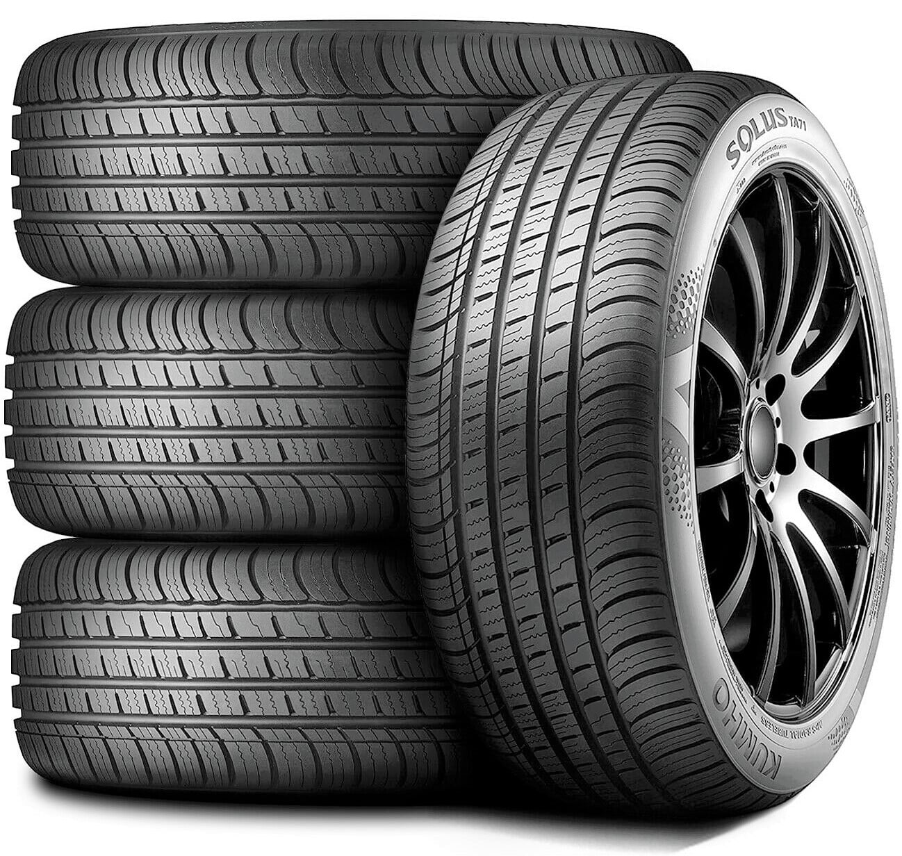 Set of 4 (FOUR) Kumho Solus TA71 235/55R17 ZR 103W XL A/S High