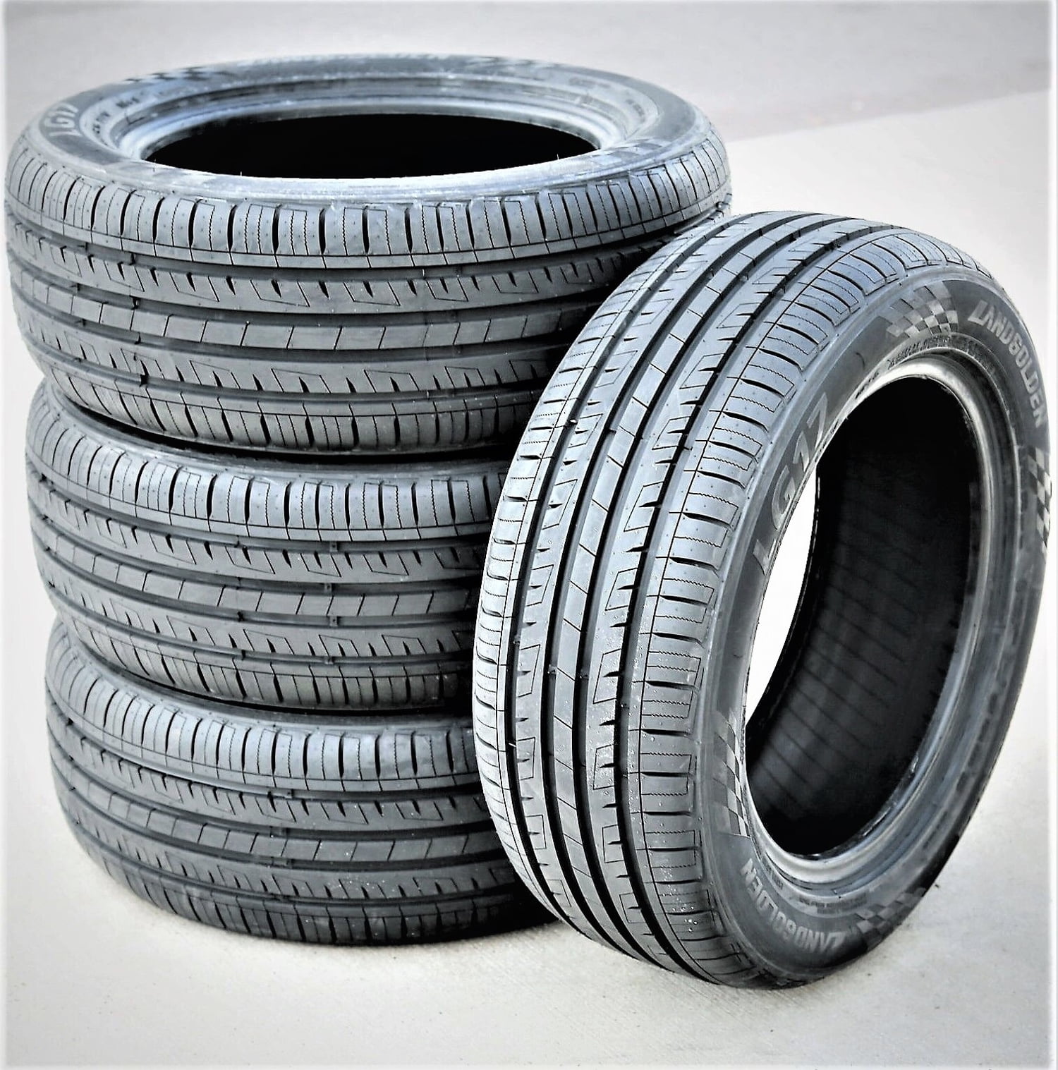 (FOUR) Landgolden LG17 195/50R15 82V A/S All Season Performance Tires Fits: 1999 Mazda Miata 10th Anniversary, 1995-97 Mazda Miata M Edition