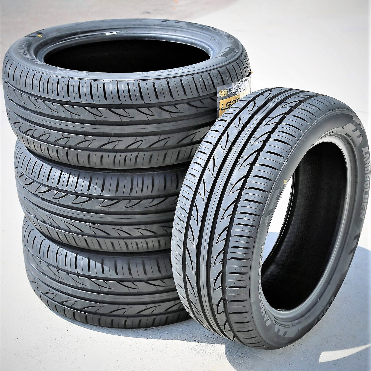 (FOUR) Landgolden LG27 245/50R18 ZR 100W A/S High Performance Tires Fits: 2006-07 Buick Lucerne CXS, 2008-11 Buick Lucerne Super