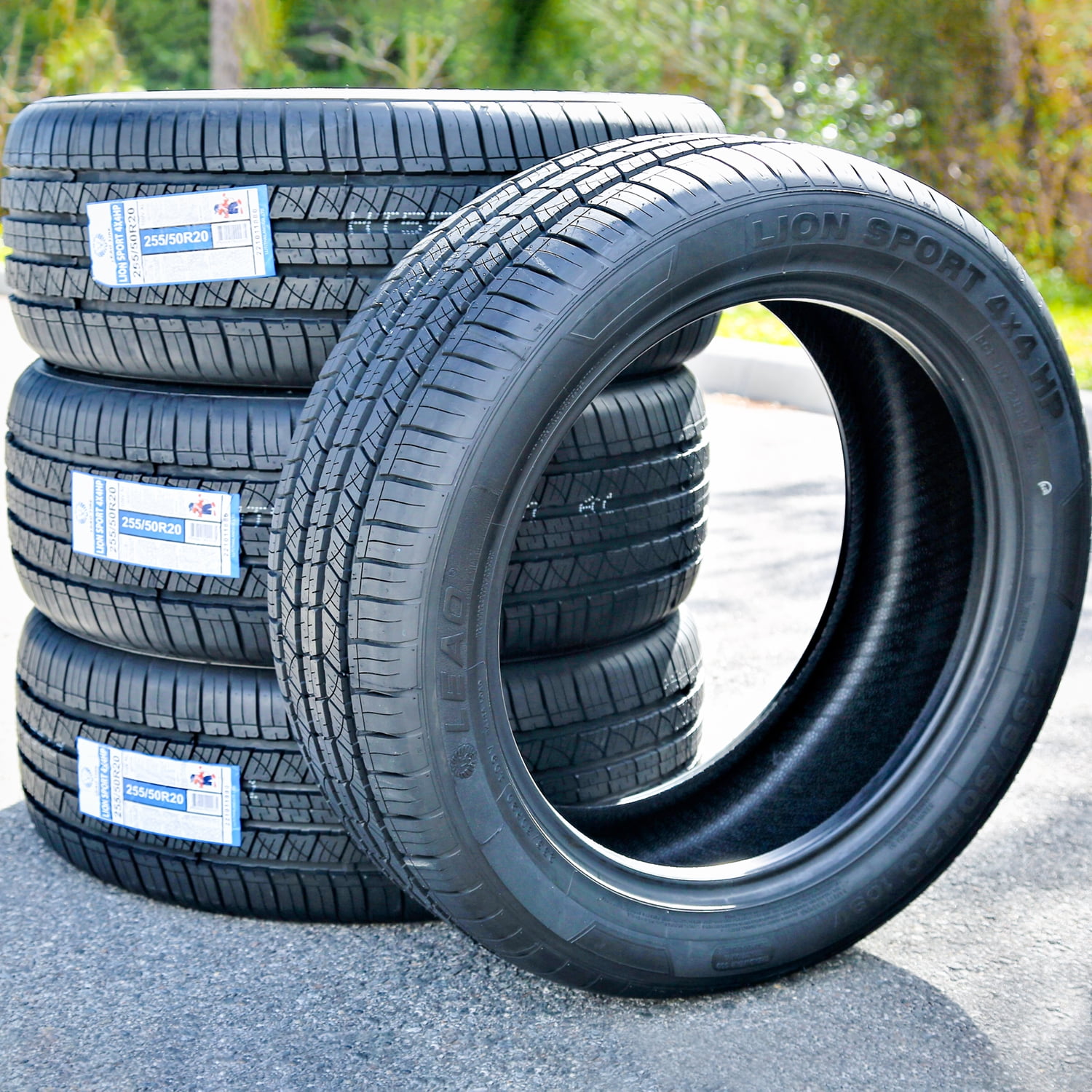 Leao Lion Sport 4x4 HP Performance Tires, Set of 4, 255