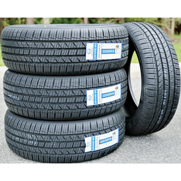 Set of 4 (FOUR) Leao Lion Sport HP3 225/55R18 98H A/S Performance Tires Fits: 2019 Subaru Crosstrek Hybrid, 2018 Subaru Crosstrek Base