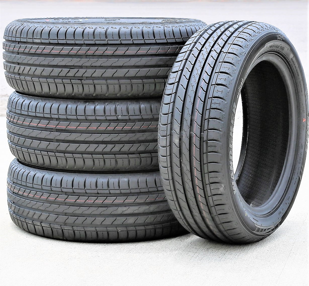 MRF Wanderer A2 205/55R17 All Season Tires, Set of 4 for 2019-21 Jetta ...