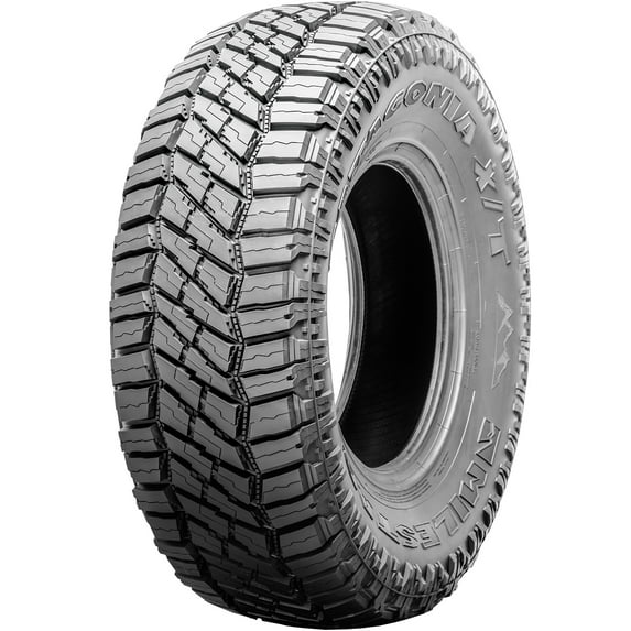 Set of 4 (FOUR) Milestar Patagonia X/T LT 275/70R18 Load E 10 Ply XT Extreme Terrain Tires Fits: 2022-23 Chevrolet Silverado 1500 ZR2