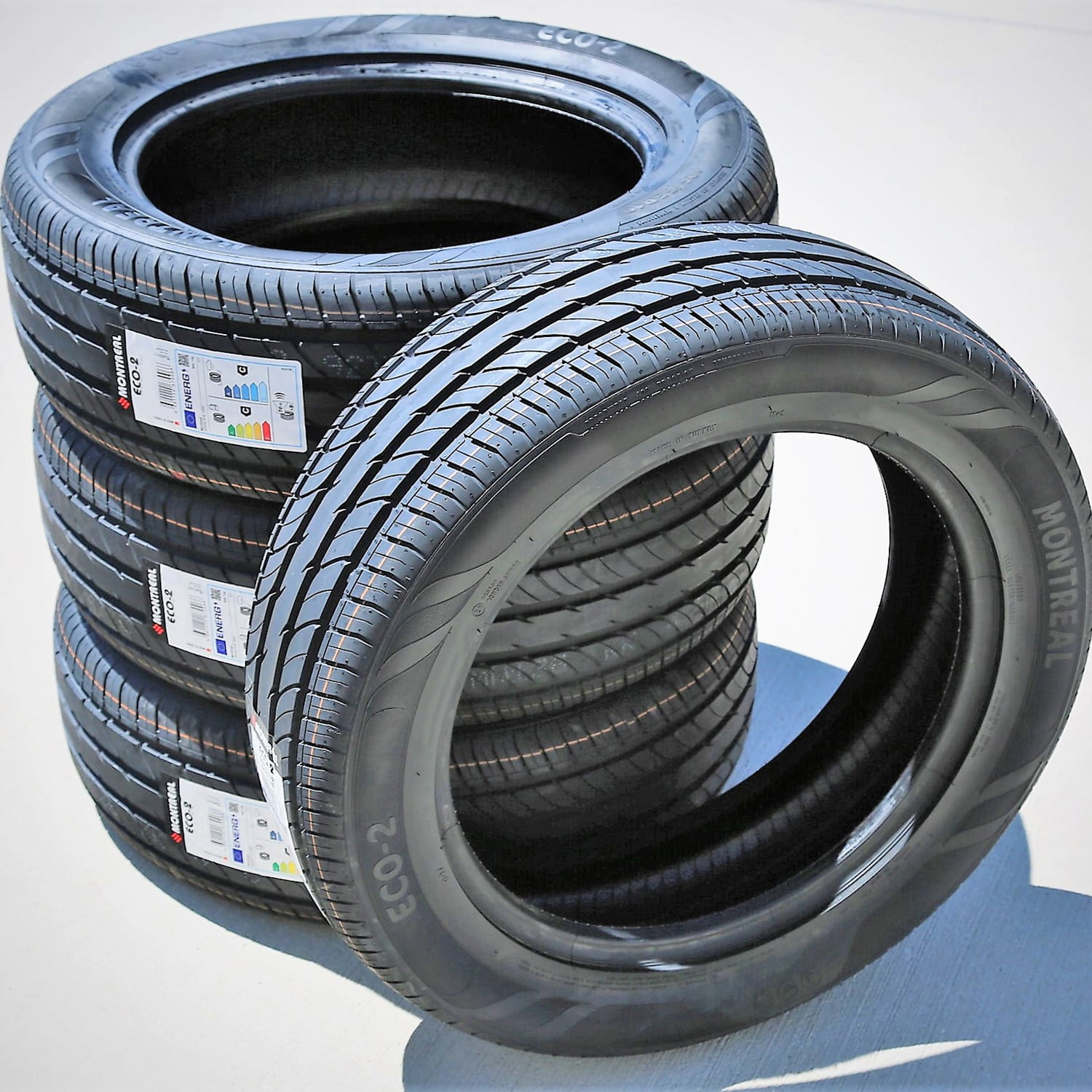 (FOUR) Montreal Eco-2 235/40R19 96W XL A/S AS Performance Tires Fits: 2014-20 Ford Fusion Titanium, 2018 Honda Accord EX-L