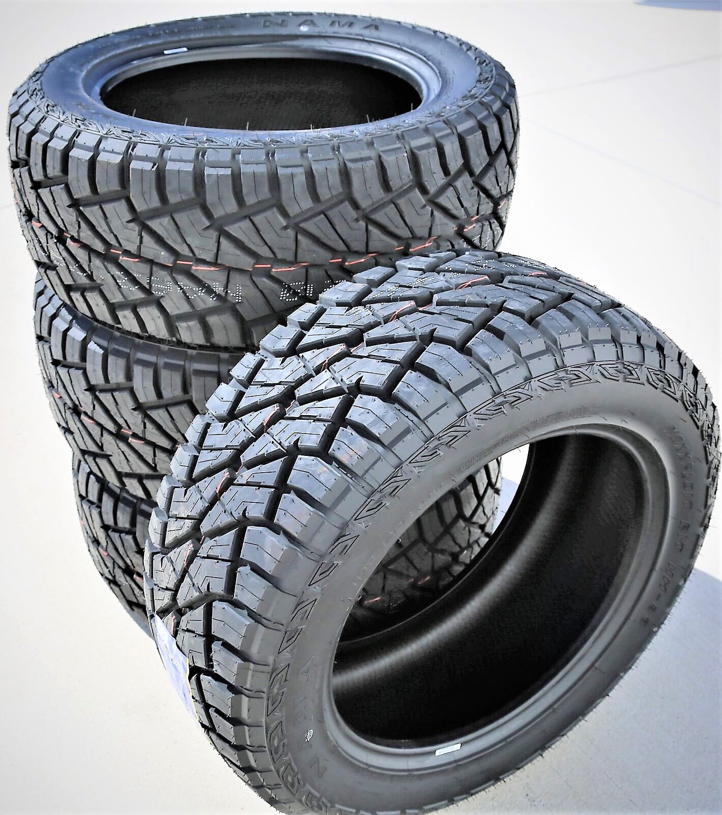 Set of 4 (FOUR) Nama Maxxploit R/T NM86 LT 33X12.50R20 Load F 12 Ply