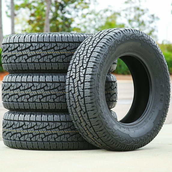 Set of 4 Nexen Roadian AT Pro RA8 245/75R17 121/118S E 10 Ply a/t All Terrain Light Truck Tires