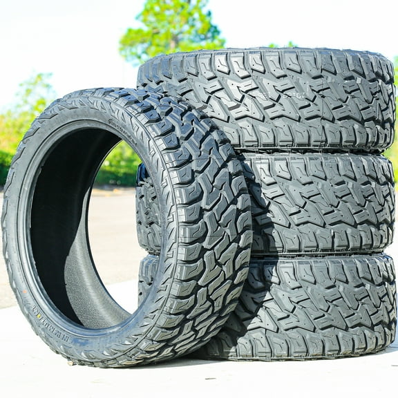 Set of 4 Predator New Mutant X-RT 35X12.50R22 117Q E 10 Ply r/t Rugged Terrain Light Truck Tires