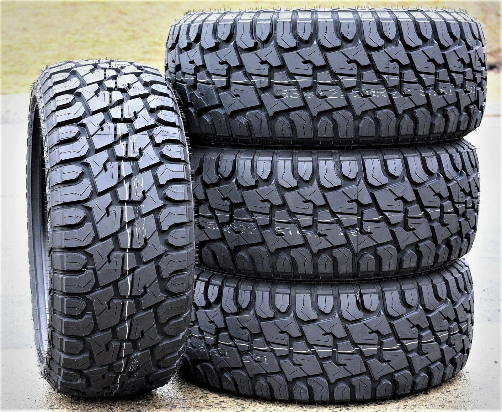 Set of 4 (FOUR) Suretrac Wide Climber RT I LT 33X12.50R22 F 12 Ply R/T ...