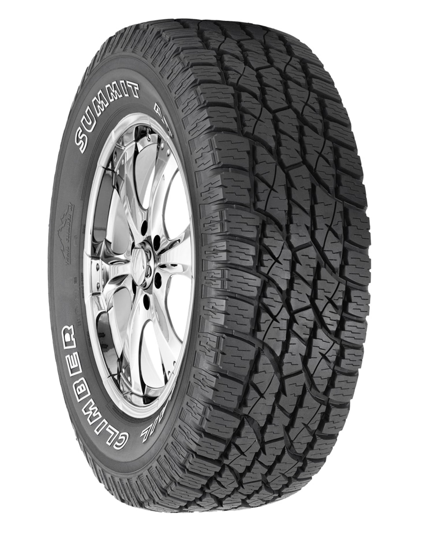 Summit Trail Climber AT Truck Tires Set of 4, LT 245/75R17 Load E 10 ...