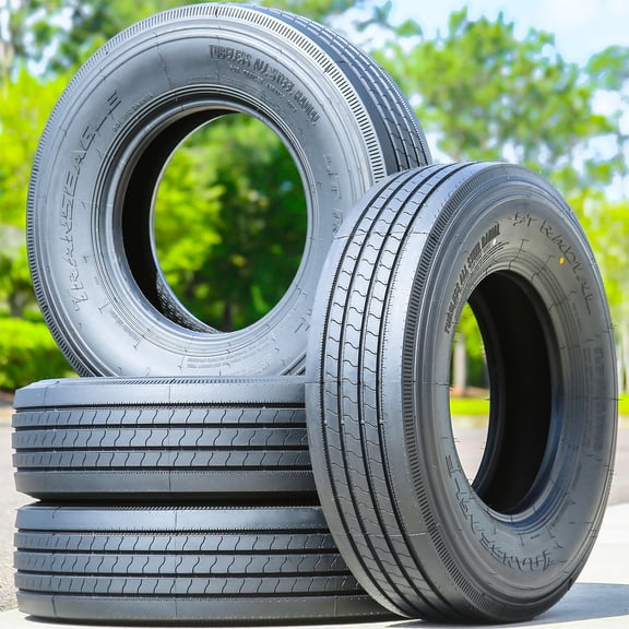 Transeagle ST Radial 225/75R15 121/117M F 12 Ply All-Season All Steel Trailer Set of 4 Tires